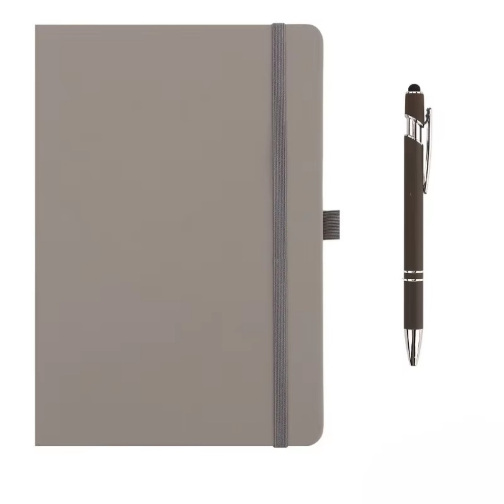 Leather Work Diary Covers - Mini Pocket Notebooks with Elastic Band