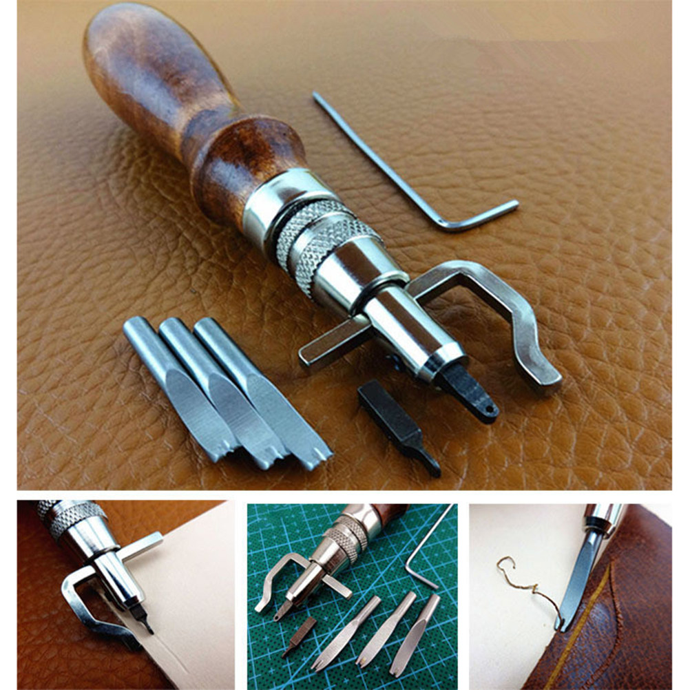 7Pcs Craft Tools Set Stitching - Groover Stitching Tool review and price