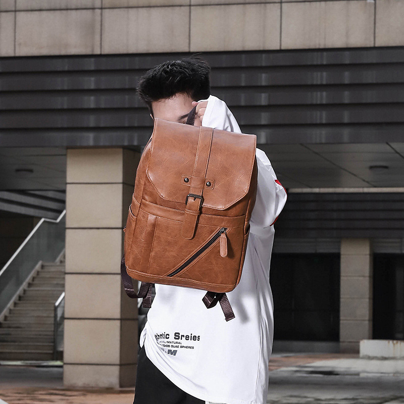AOTIAN High Quality Business P - Leather Work Rucksack Mens review and price