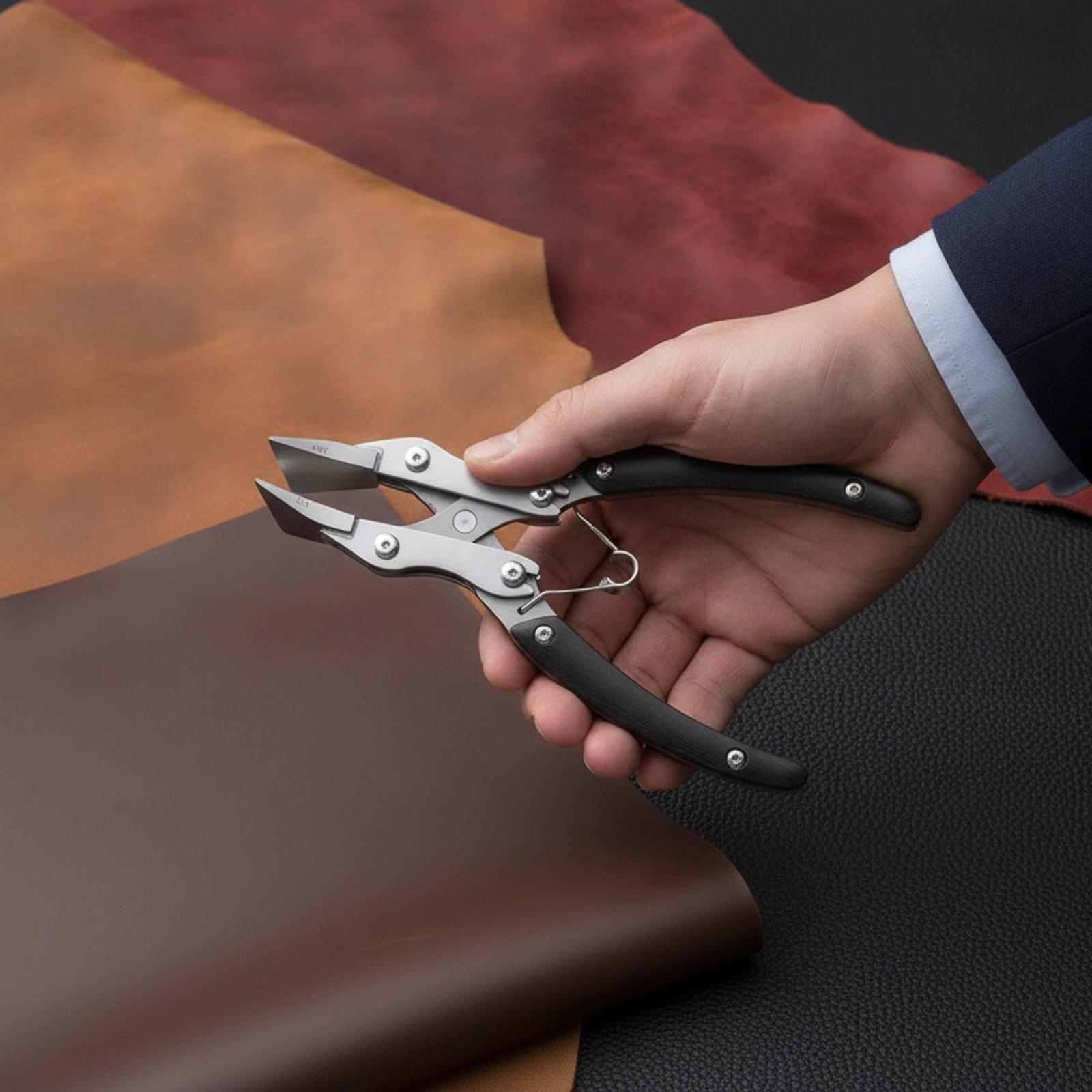 Flat Nose Pliers Leather Craft - Leatherwork Hand Press review and price