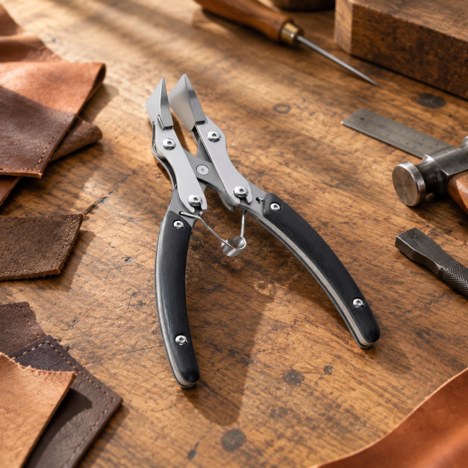Flat Nose Pliers Leather Craft - Leatherwork Hand Press review and price