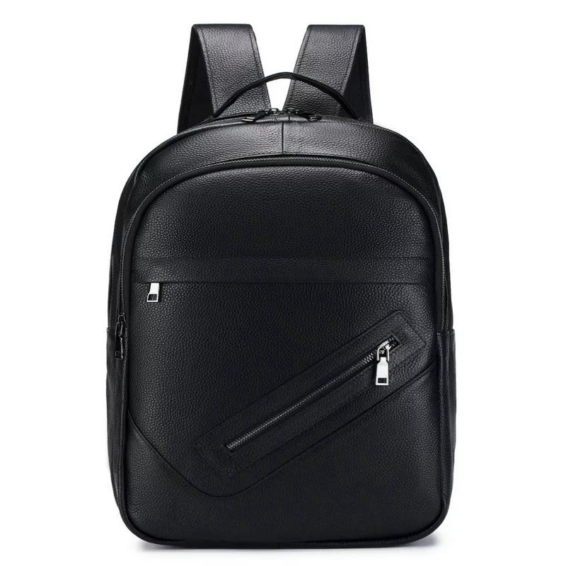 Black Genuine Leather Laptop B - Leather Work Rucksack Mens review and price