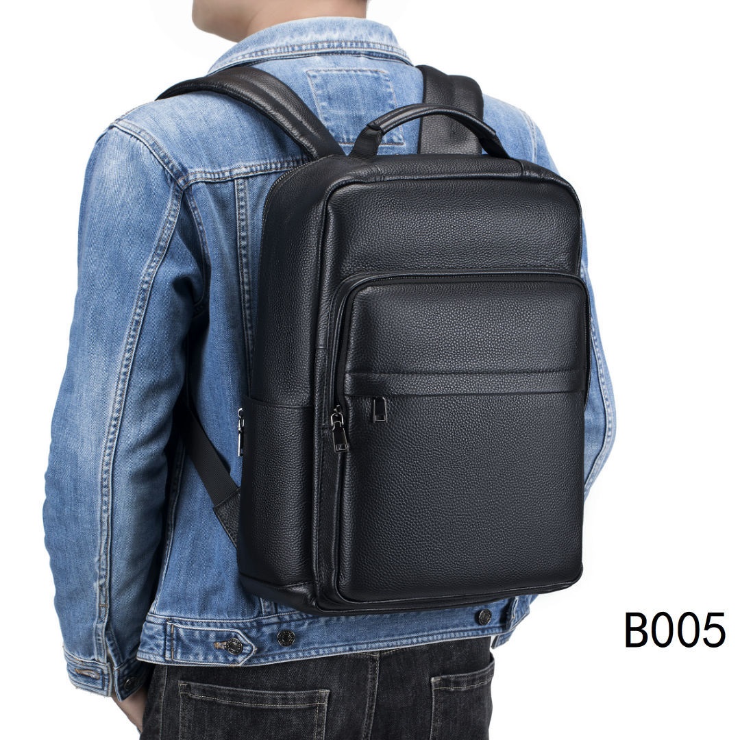 Man Genuine Leather Travel Bac - Leather Work Rucksack Mens review and price