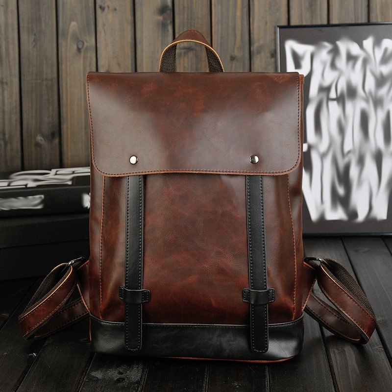 Men Vintage Leather Backpack 1 - Leather Work Rucksack Mens review and price