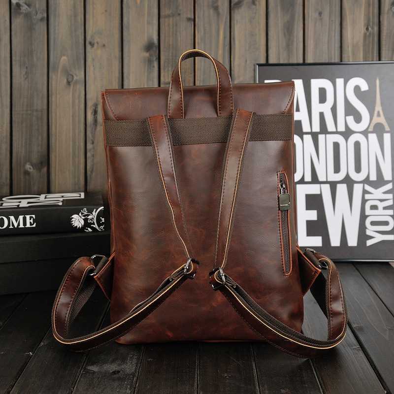 Men Vintage Leather Backpack 1 - Leather Work Rucksack Mens review and price