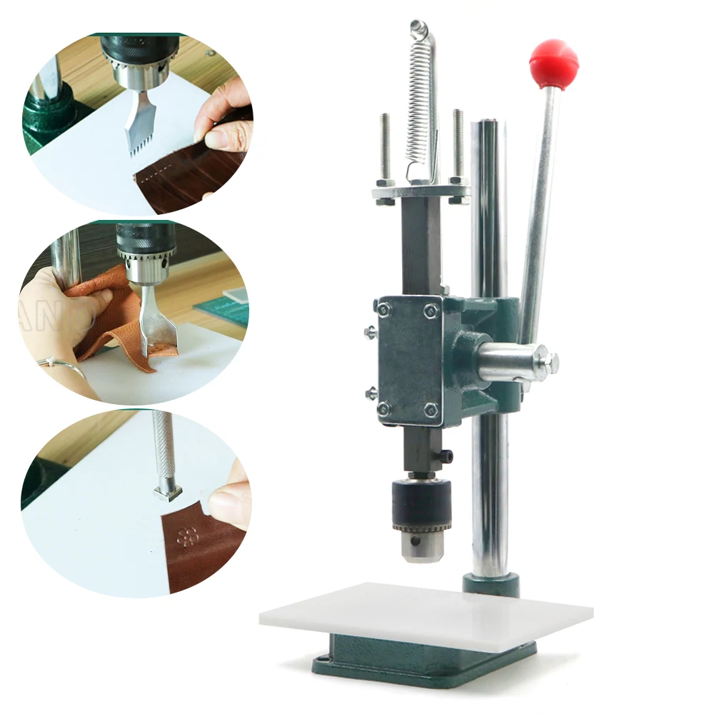 Silent Leather Hole Punch Mach - Leatherwork Hand Press review and price