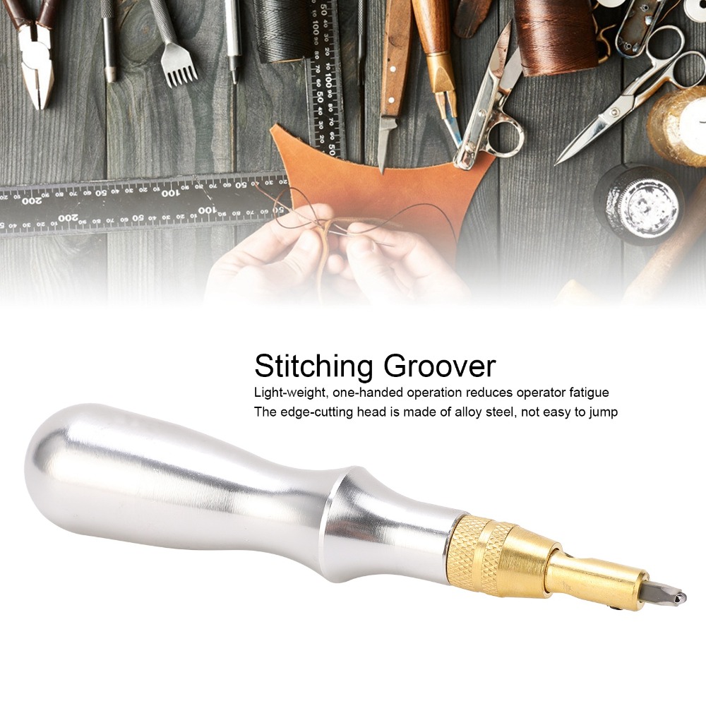 7pcs Aluminum Handle Stitching - Groover Stitching Tool review and price