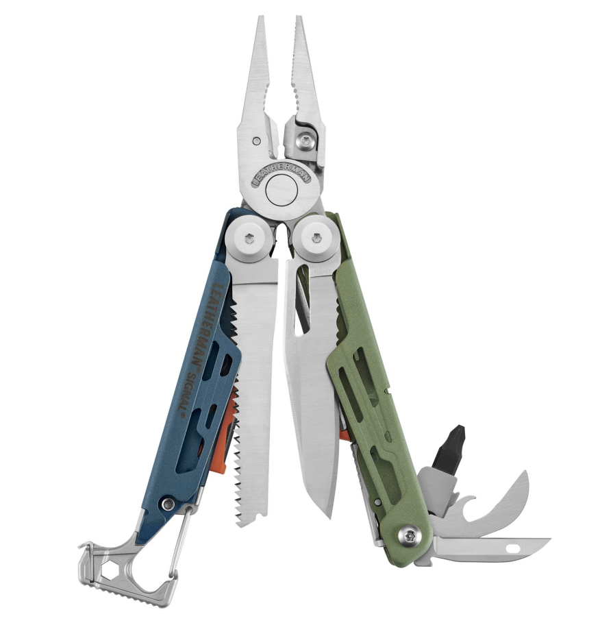 LEATHERMAN - SIGNAL Camping Mu - Leatherwork Machine review and price