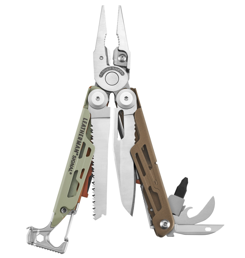 LEATHERMAN - SIGNAL Camping Mu - Leatherwork Machine review and price