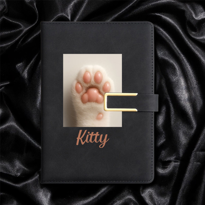 Faux Leather Notebook with Cus - Leather Work Diary Covers review and price