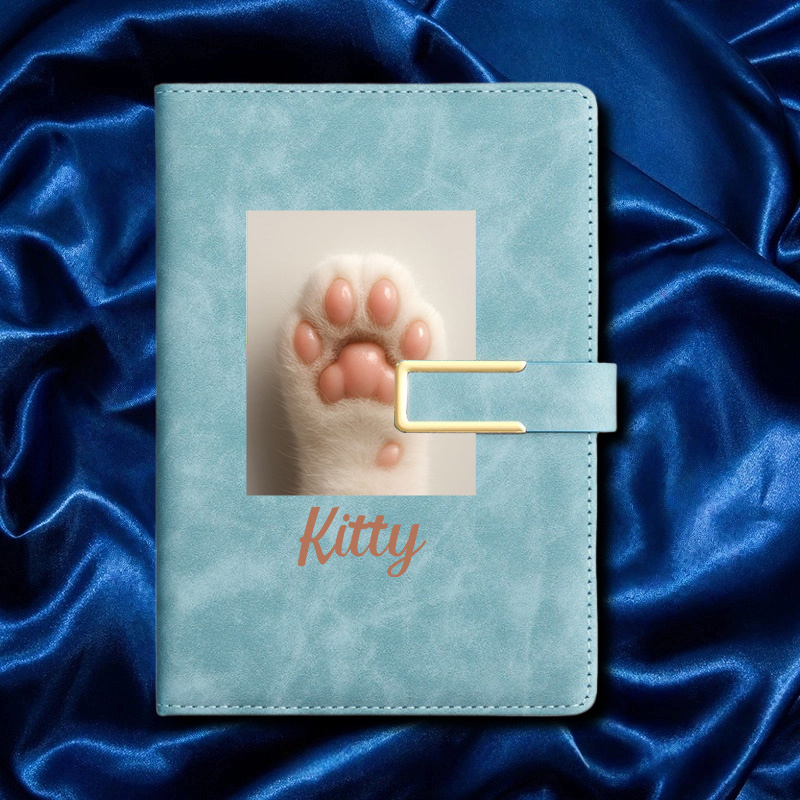 Faux Leather Notebook with Cus - Leather Work Diary Covers review and price