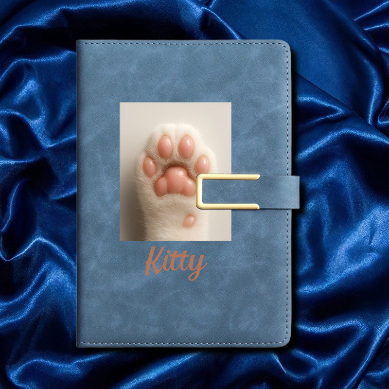 Faux Leather Notebook with Cus - Leather Work Diary Covers review and price