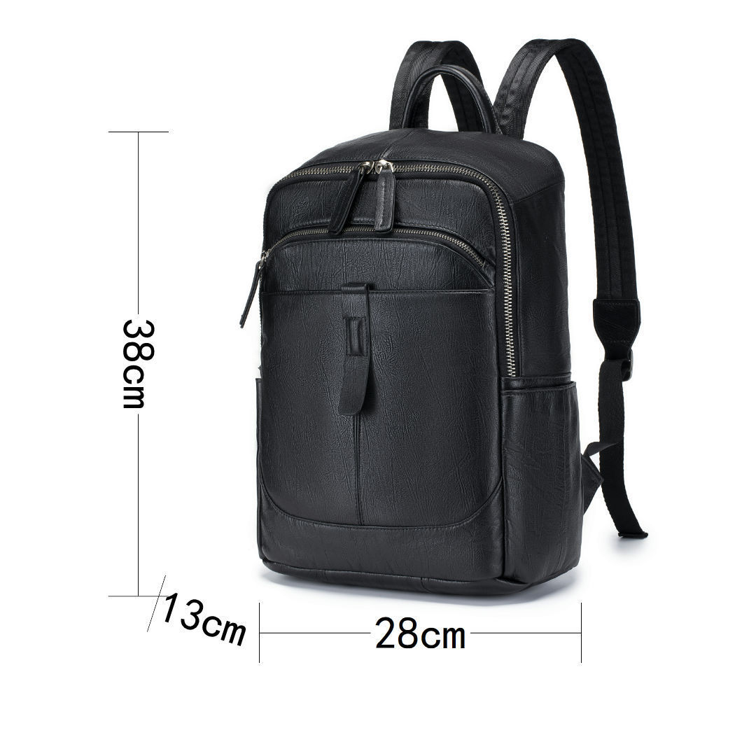 Black Man Genuine Leather Back - Leather Work Rucksack Mens review and price
