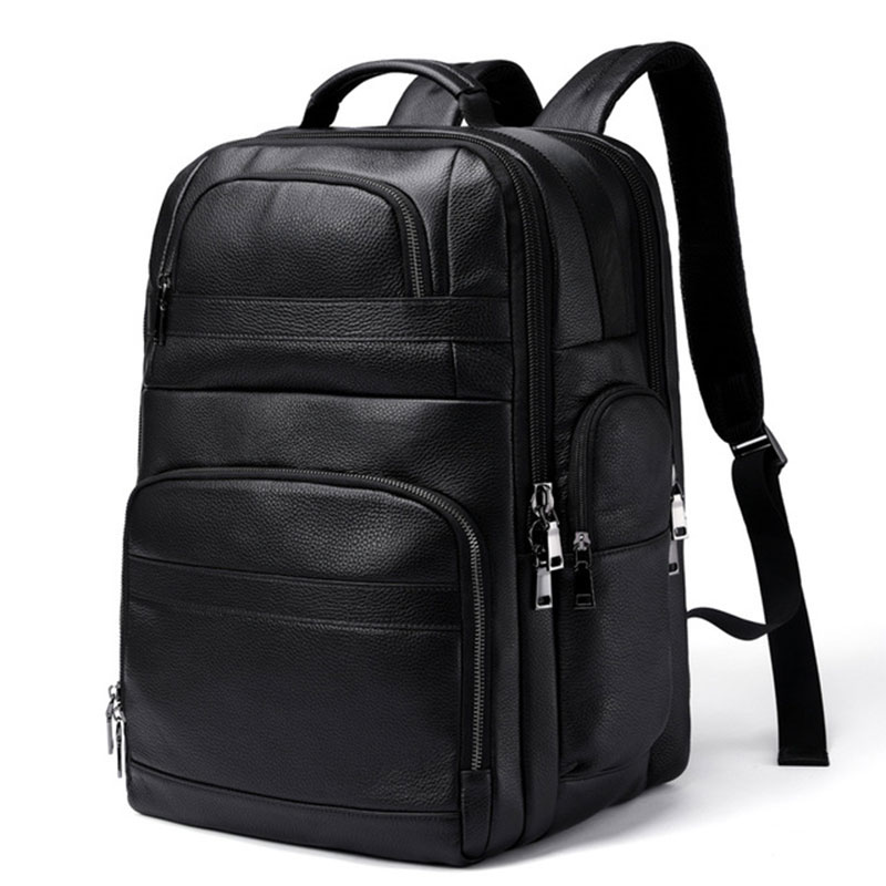 Luufan Genuine Leather Backpac - Leather Work Rucksack Mens review and price