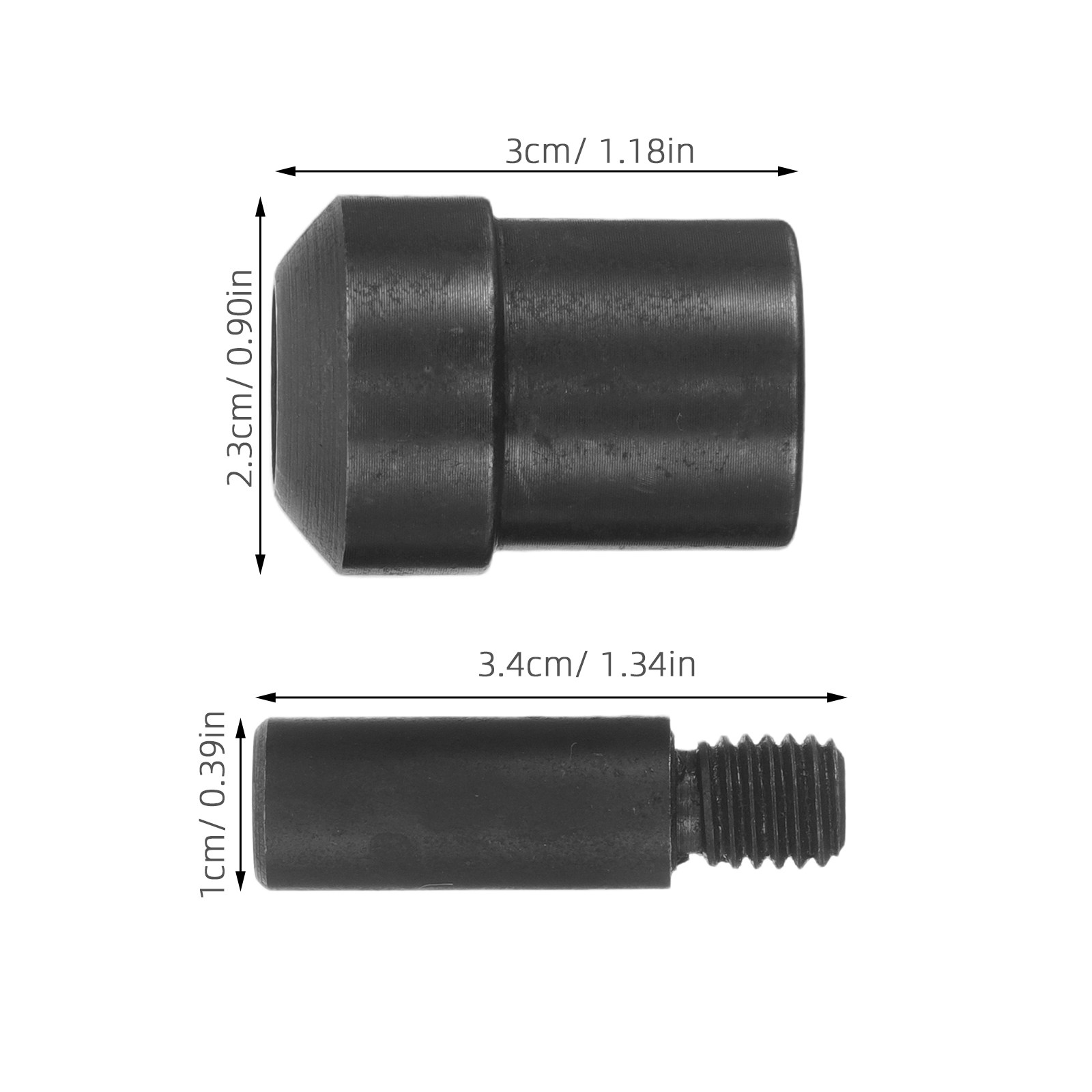 2Pcs Rivet Setter Punch Dies M - Leatherwork Hand Press review and price