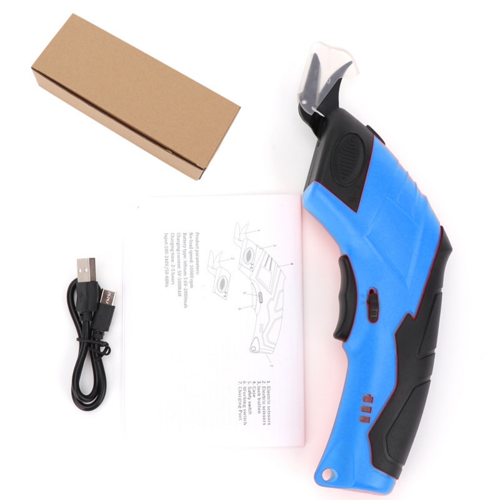 3.6V Electric Scissors Fabric  - Leatherwork Machine review and price