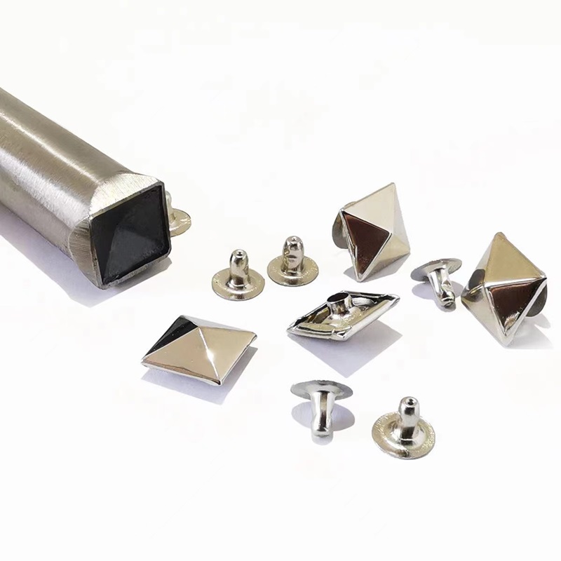8-15mm Metal Pyramid Cap Rivet - Rivet Setter Tool review and price