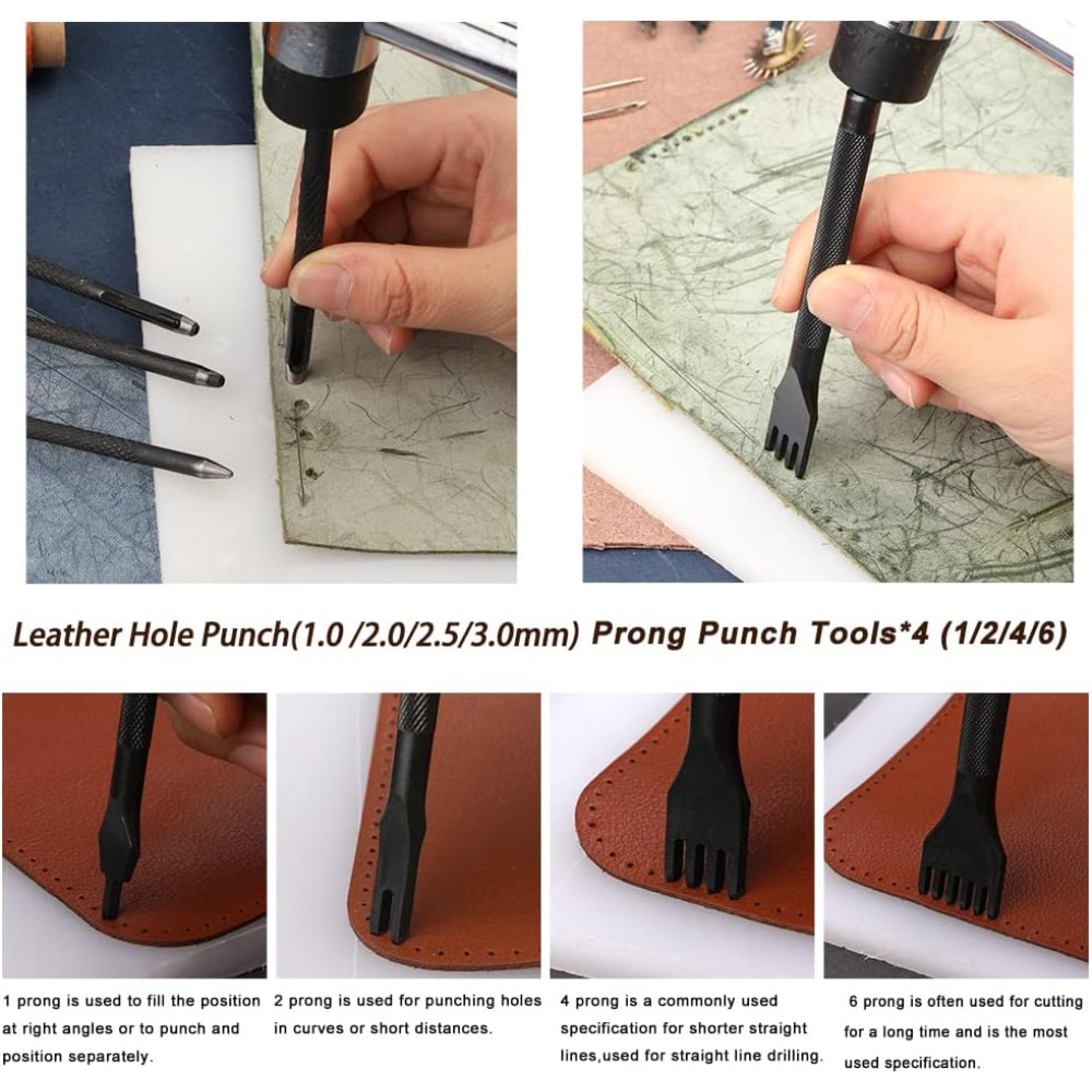Leather Working Tools Practica - Groover Stitching Tool review and price